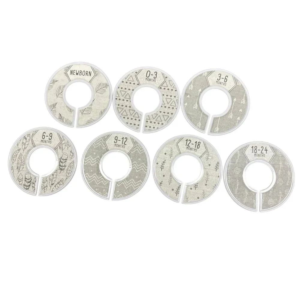 Baby Closet Size Dividers Set Of 7